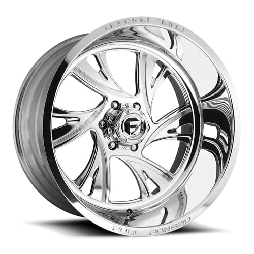 Fuel FF41 Polished Wheels 8x6.5 26x14 76 DF4126408D45R
