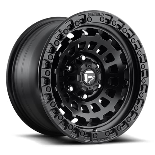 Fuel Offroad Zephyr D633 Matte Black - Part Number D63320904757 Fuel Offroad Zephyr D633 Matte Black Photo