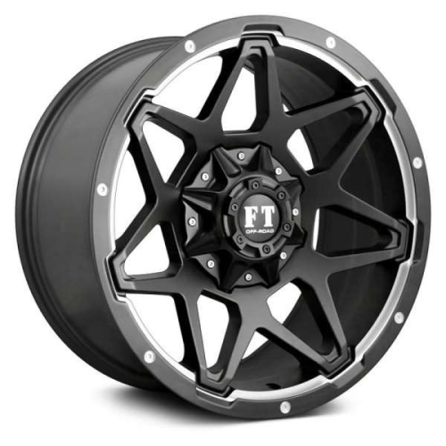 Full Throttle Ft4 Black W/ Machined Undercut