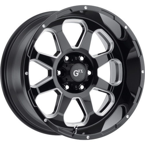 G-FX TR-10 Gloss Black Milled - Part Number T10 290-6140-12 GBM G-FX TR-10 Gloss Black Milled Photo