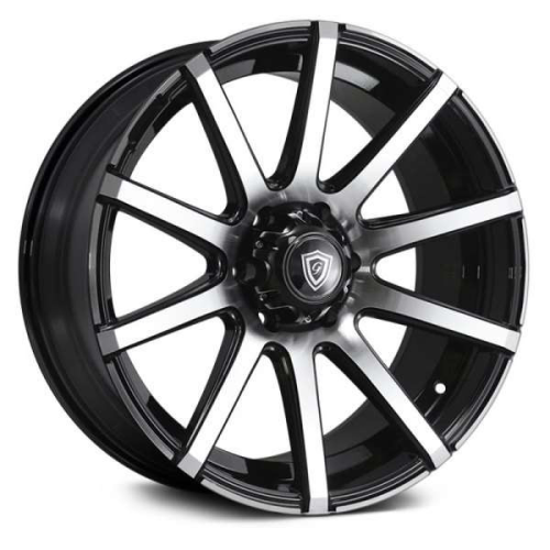 G-Line Alloys G0036 Black Machined