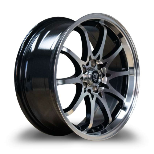 G-Line Alloys G1018 Gloss Black Machined