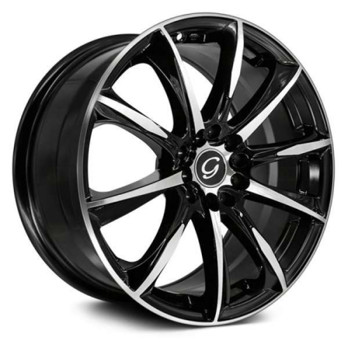G-Line Alloys G1026 Black Machined
