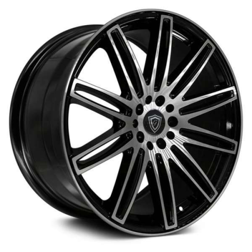 G-Line Alloys G1043 Black Machined