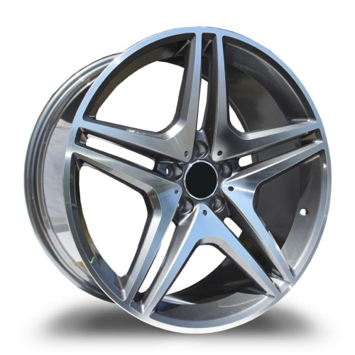 G-Line Alloys G5055 Gray Machined