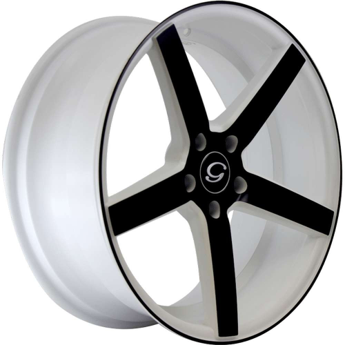 G-Line Alloys G5178 White w/ Black Face