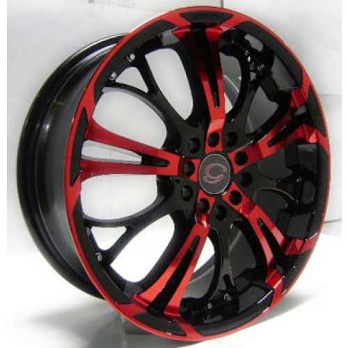 G-Line Alloys G667 Red & Black