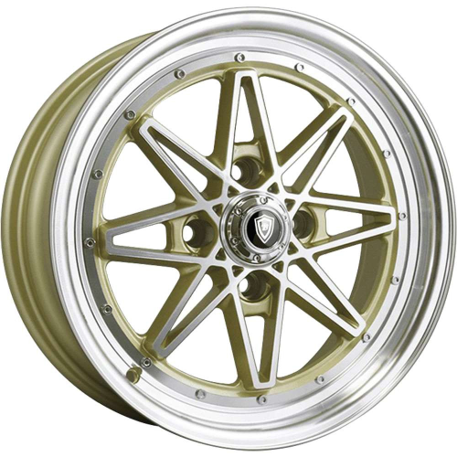 G-Line Alloys G8008 Gold Machined