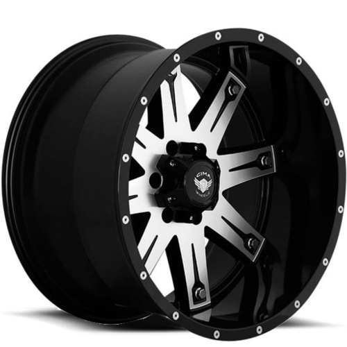 Gima Of9 Black Machined w/ Machined Rivets