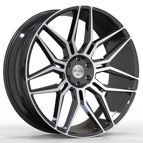 Giovanna Bogota Gloss Black Machined Face