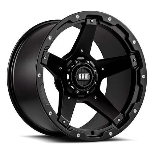 Grid Offroad GD04 Matte Black - Part Number GD04-20100550B-110 Grid Offroad GD04 Matte Black Photo