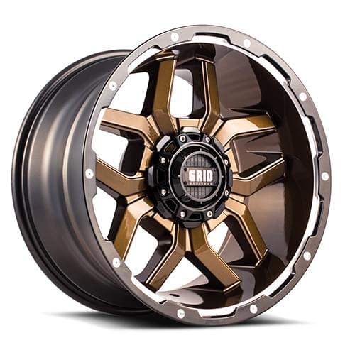 Grid Offroad GD07 Gloss Bronze W/ Black Lip Photo