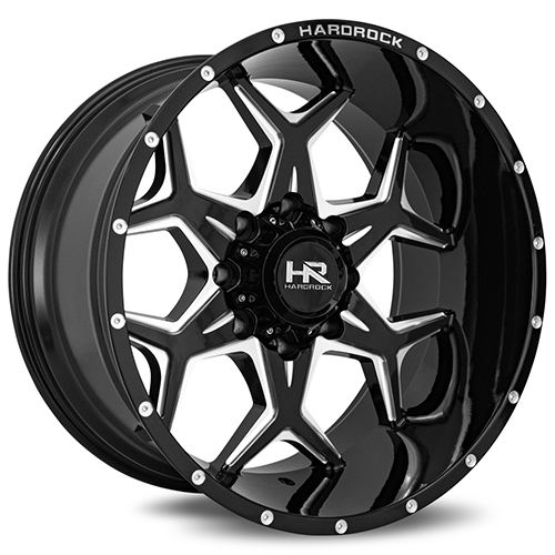 Hardrock Reckless Xposed H507 Gloss Black Milled Photo