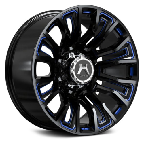Hartes Metal Maverick Black Milled w/ Blue Tint - Part Number 81920N8Y-12KCETB2XWZ Hartes Metal Maverick Black Milled w/ Blue Tint Photo