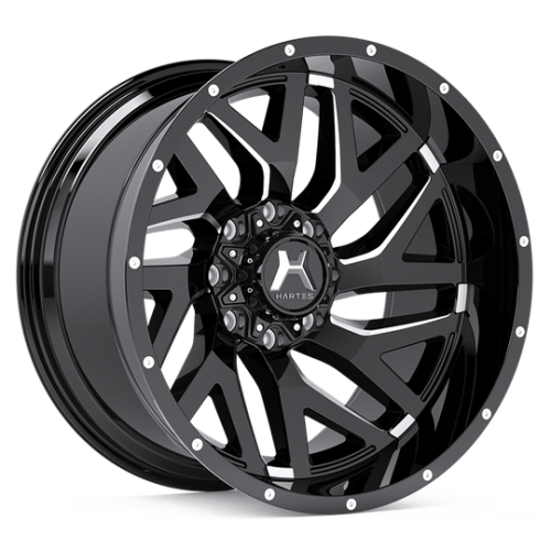 Hartes Metal Stealth Black Machined & Milled