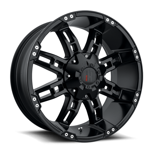 Havok 103 Dark Flat Black w/ Machined Rivets - Part Number HAV103-2908-N12DFB Havok 103 Dark Flat Black w/ Machined Rivets Photo