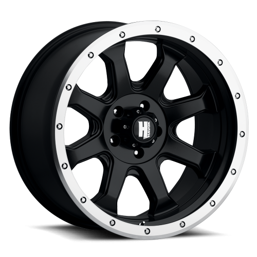 Havok 105 Dark Flat Black w/ Machined Ring - Part Number HAV105-2183-N24DFBME Havok 105 Dark Flat Black w/ Machined Ring Photo