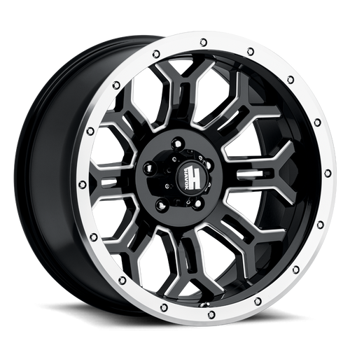 Havok 108 Dark Flat Black w/ Machined Ring - Part Number HAV108-2168-N24DFBME Havok 108 Dark Flat Black w/ Machined Ring Photo