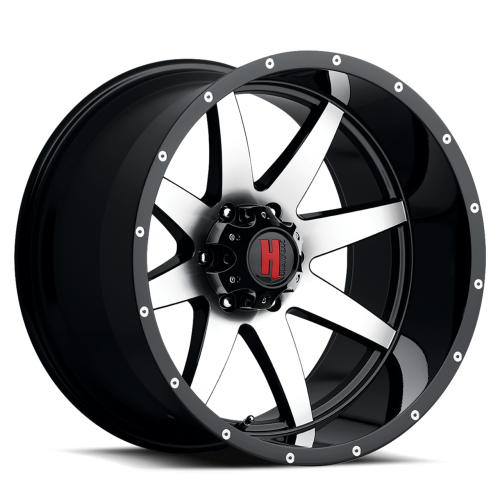 Havok 112 Dark Flat Black Machined w/ Machined Rivets - Part Number WHKW112S43O02P029F417C39 Havok 112 Dark Flat Black Machined w/ Machined Rivets Photo