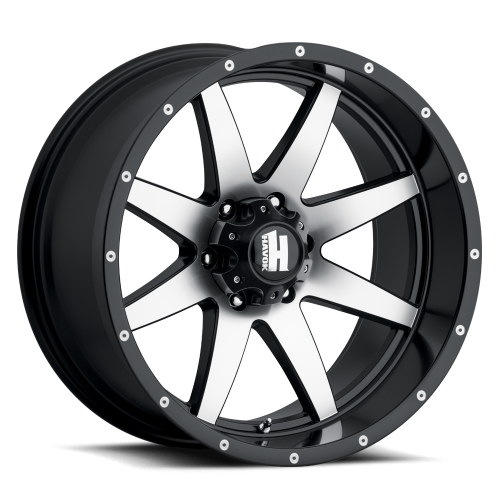 Havok 112 Matte Black Machined Face & Rivets - Part Number HAV112-2968-N12MB Havok 112 Matte Black Machined Face & Rivets Photo