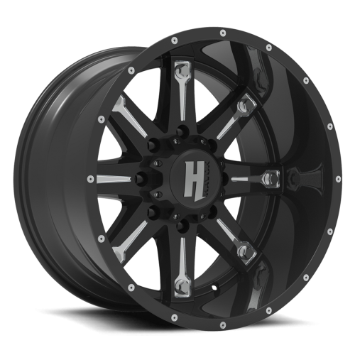 Havok 113 Black w/ Machined Face And Rivets - Part Number WHKW113S32O04P027F022C39 Havok 113 Black w/ Machined Face And Rivets Photo