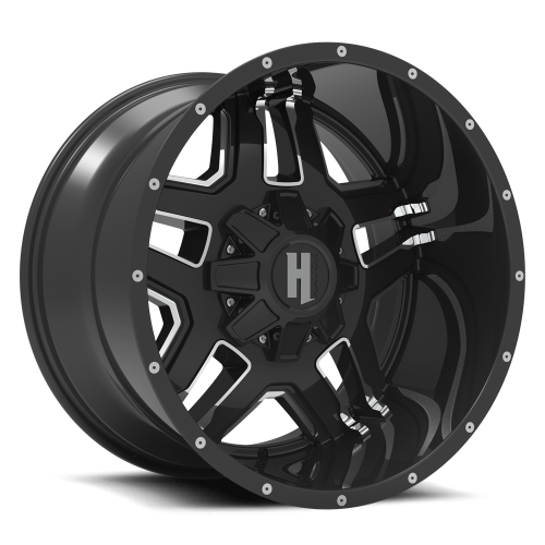 Havok 114 Black Machined w/ Milled Windows - Part Number HAV114-21230-N44BMMW Havok 114 Black Machined w/ Milled Windows Photo