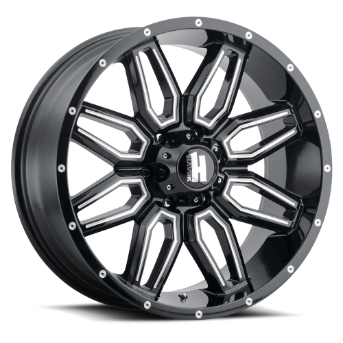 Havok 117 Black Milled - Part Number HAV117-2970-0BMW Havok 117 Black Milled Photo
