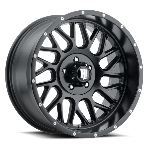 Havok 118 Matte Black w/ Machined Rivets - Part Number HAV118-2108-N24DFB Havok 118 Matte Black w/ Machined Rivets Photo