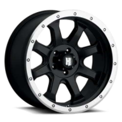 Havok H105-M Dark Flat Black w/ Machined Bead and Edge - Part Number WHKW105S30O06P015F415C16 Havok H105-M Dark Flat Black w/ Machined Bead and Edge Photo