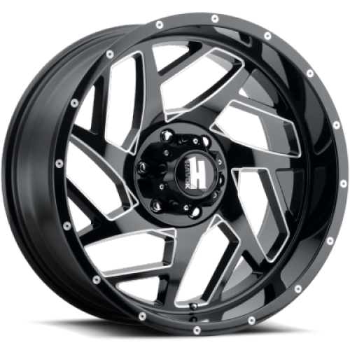 Havok H119-M Gloss Black Milled - Part Number WHKW119S32O07P024F051C31 Havok H119-M Gloss Black Milled Photo