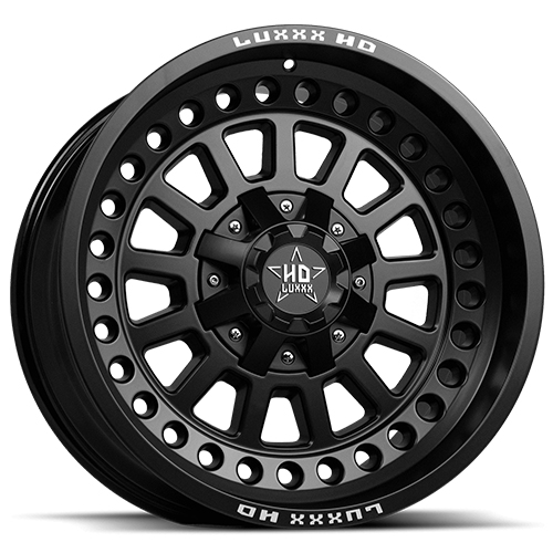 Luxxx HD Offroad LHD-33 Satin Black - Part Number LHD33201061351397-18G-B Luxxx HD Offroad LHD-33 Satin Black Photo