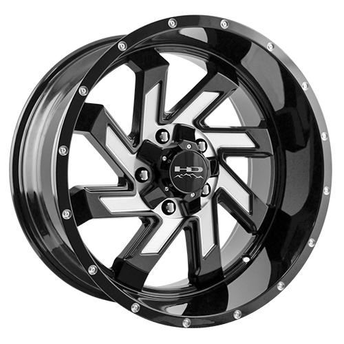 HD Offroad SAW Black Milled Face - Part Number SA3221280-44MF HD Offroad SAW Black Milled Face Photo