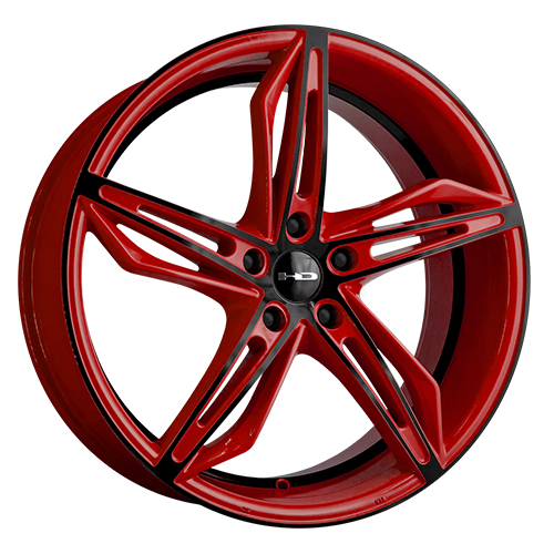 HD Wheels Fly-Cutter Red W/ Black Face Photo