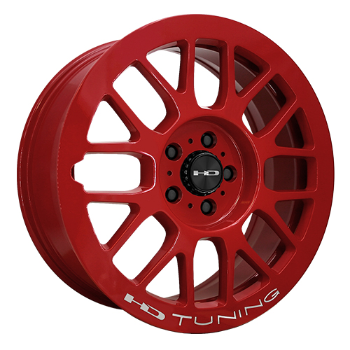 HD Wheels Gear Gloss Red W/ Milling Photo