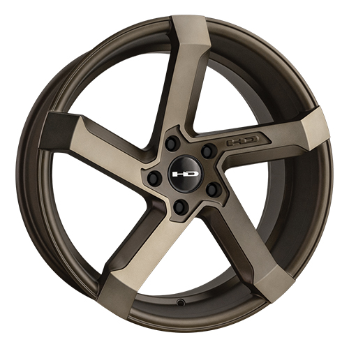 HD Wheels Kink Satin Bronze Machined - Part Number KN20856535BRM-BR HD Wheels Kink Satin Bronze Machined Photo