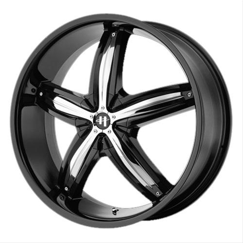 Helo HE844 Gloss Black W/ Chrome Accents - Part Number HE84428031348 Helo HE844 Gloss Black W/ Chrome Accents Photo