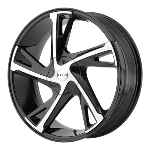 Helo HE902 Gloss Black Machined - Part Number HE90267017342 Helo HE902 Gloss Black Machined Photo