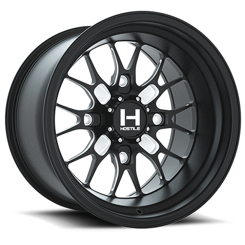 Hostile UTV Boost Satin Black Milled - Part Number HF11-1510413754SB Hostile UTV Boost Satin Black Milled Photo