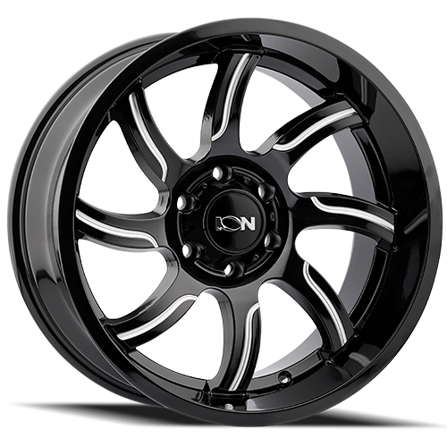 Ion Alloy 151 Gloss Black W/ Milled Spokes
