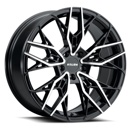 Kalon Wheels Scout 107 Gloss Black Machined - Part Number 107AB-1880H38 Kalon Wheels Scout 107 Gloss Black Machined Photo