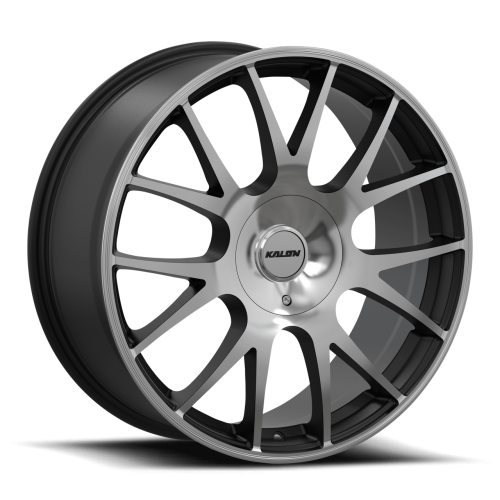 Kalon Wheels Talon 206 Satin Black Machined - Part Number 206GB-1775AF38 Kalon Wheels Talon 206 Satin Black Machined Photo