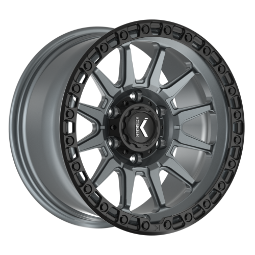 Kg1 Adrenaline Matte Anthracite w/ Black Ring - Part Number KO105F179086012AB Kg1 Adrenaline Matte Anthracite w/ Black Ring Photo