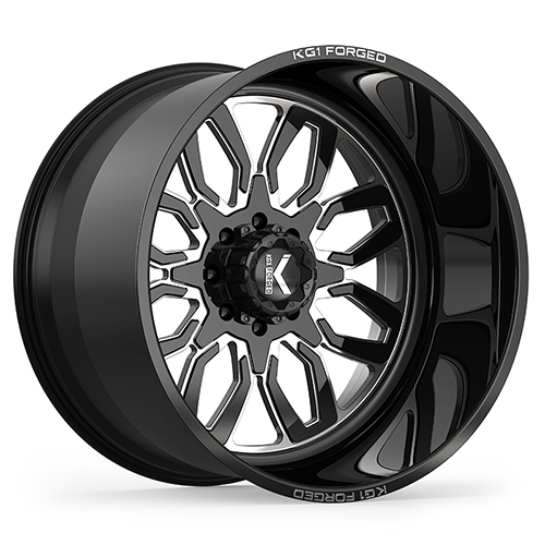 KG1 Forged Gear KF015 Gloss Black Milled Photo