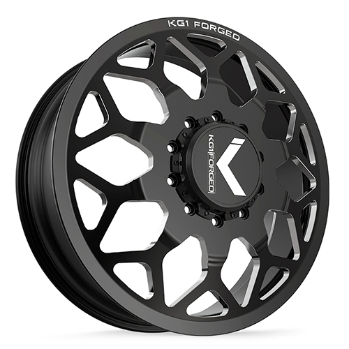 KG1 Forged Luxor KD016 Gloss Black Premium Milled Photo