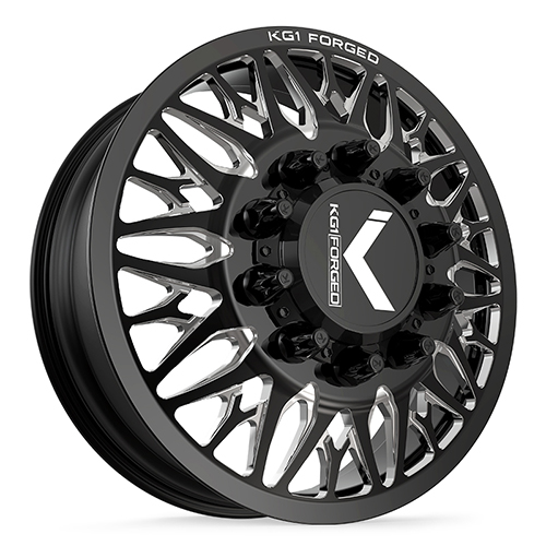 KG1 Forged Trident-D KD014 Gloss Black Premium Milled Photo