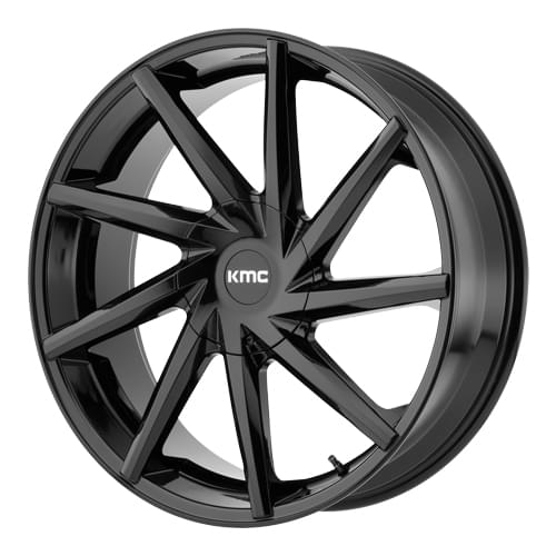 KMC KM705 Burst Gloss Black - Part Number KM70528567315 KMC KM705 Burst Gloss Black Photo