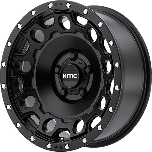KMC KM529 Holeshot Satin Black - Part Number KM52978550734 KMC KM529 Holeshot Satin Black Photo