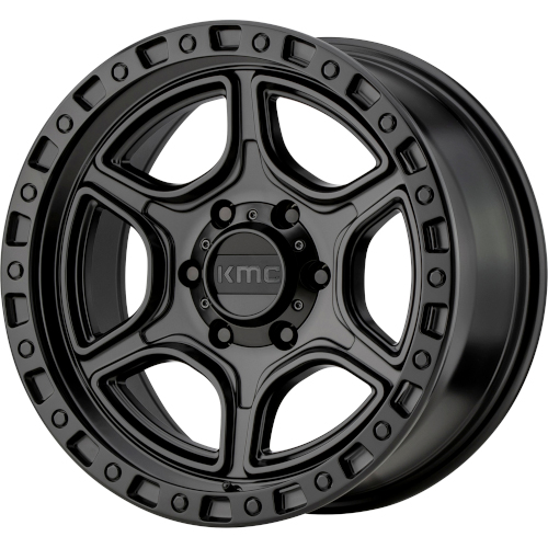 KMC KM539 Portal Satin Black - Part Number KM53988577718 KMC KM539 Portal Satin Black Photo