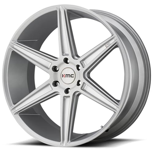 KMC KM712 Prism Brushed Silver - Part Number KM71229050430 KMC KM712 Prism Brushed Silver Photo