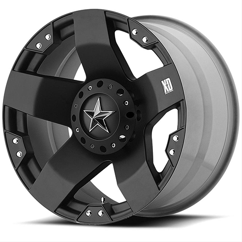 KMC KM775 Rockstar Car Matte Black - Part Number KM77577546742 KMC KM775 Rockstar Car Matte Black Photo